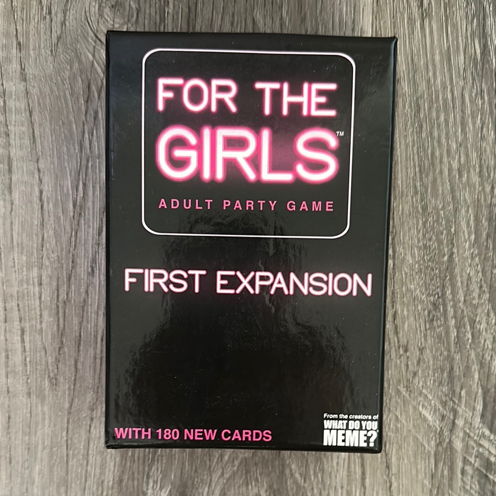 For The Girls Adult Party Game - First Expansion